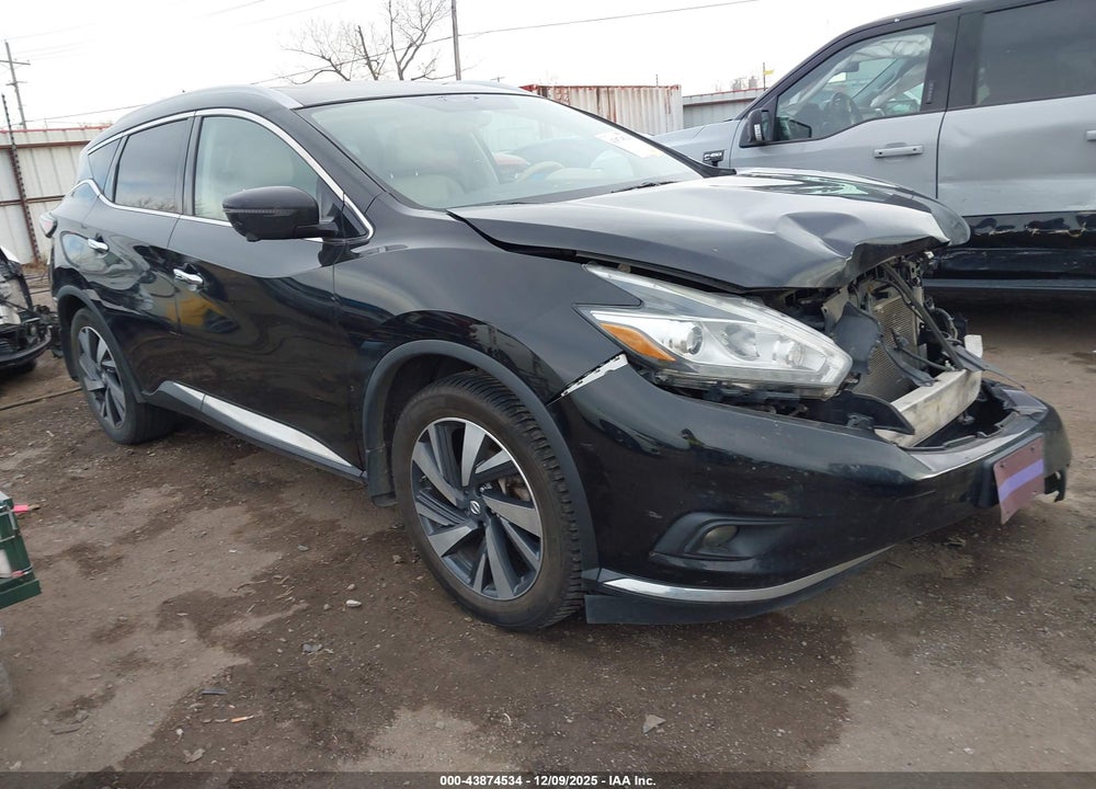 2018 NISSAN MURANO PLATINUM VIN: 5N1AZ2MH3JN186042