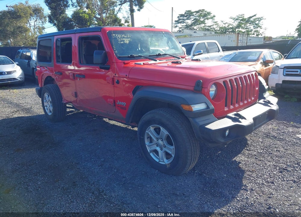 2020 JEEP WRANGLER UNLIMITED SPORT S 4X4 VIN: 1C4HJXDG2LW299363
