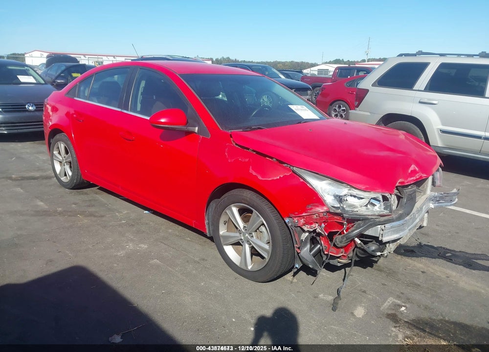 2015 CHEVROLET CRUZE LT VIN: 1G1PE5SB4F7142632