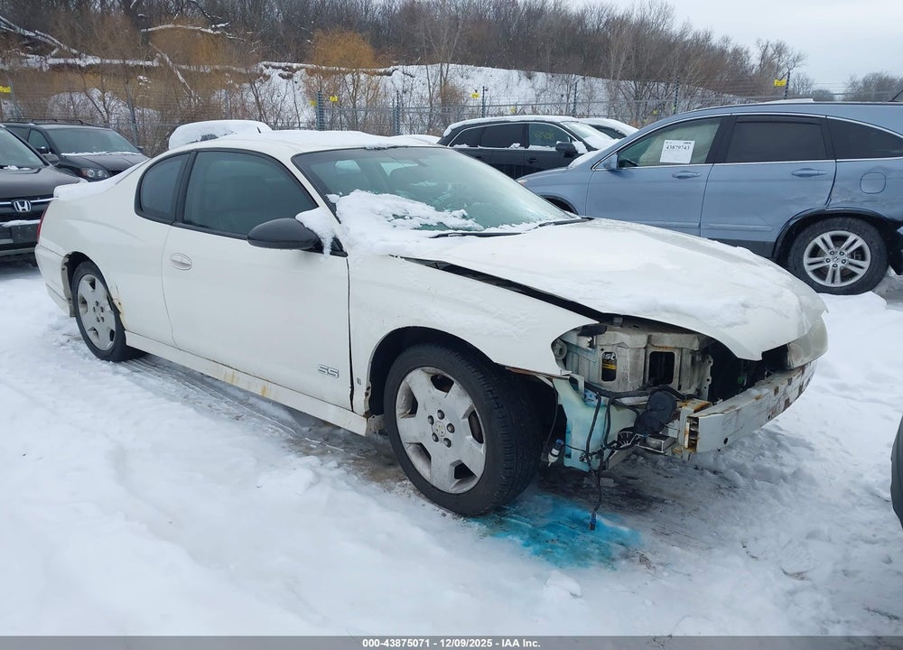 2006 CHEVROLET MONTE CARLO SS VIN: 2G1WL15CX69307287
