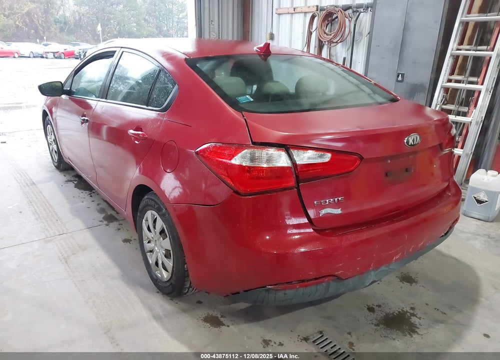 2014 KIA FORTE LX VIN: KNAFK4A64E5062927