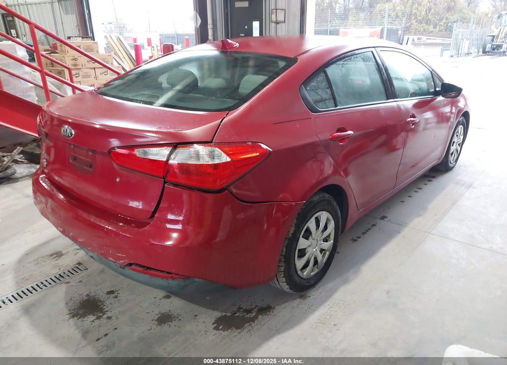 2014 KIA FORTE LX VIN: KNAFK4A64E5062927