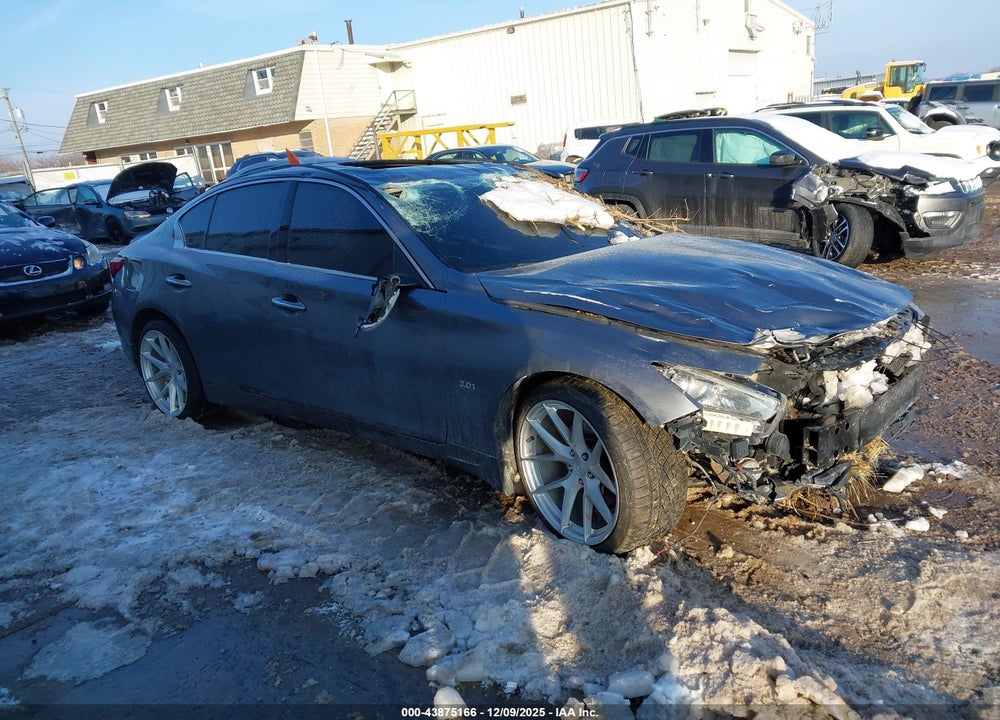 2018 INFINITI Q50 3.0T LUXE VIN: JN1EV7ARXJM438082