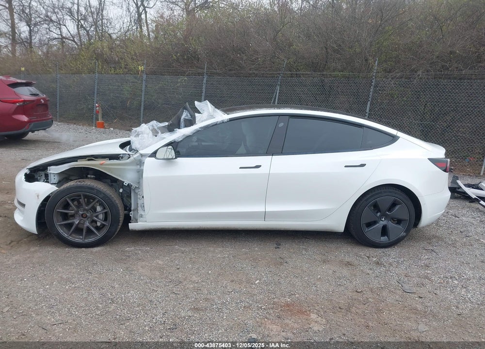 2021 TESLA MODEL 3 LONG RANGE DUAL MOTOR ALL-WHEEL DRIVE VIN: 5YJ3E1EB7MF069323