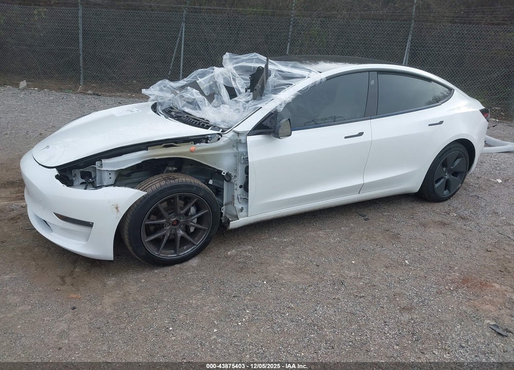 2021 TESLA MODEL 3 LONG RANGE DUAL MOTOR ALL-WHEEL DRIVE VIN: 5YJ3E1EB7MF069323