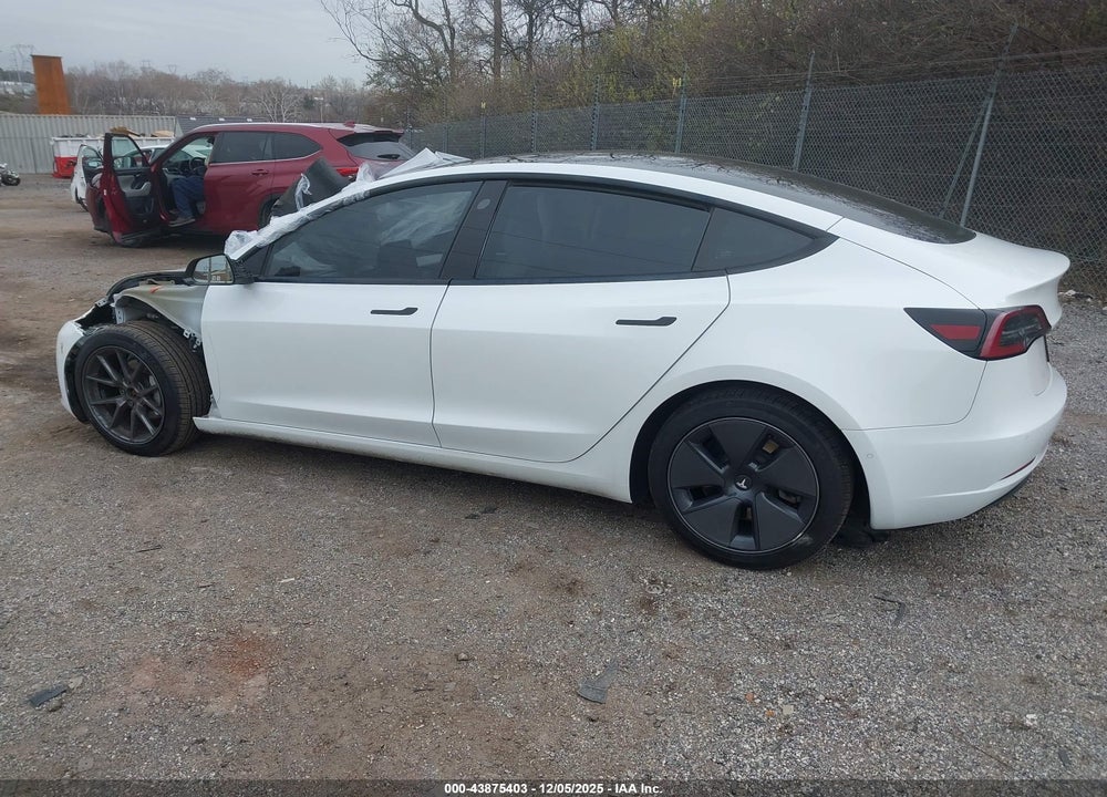 2021 TESLA MODEL 3 LONG RANGE DUAL MOTOR ALL-WHEEL DRIVE VIN: 5YJ3E1EB7MF069323