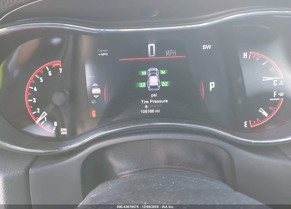 2014 DODGE DURANGO SXT VIN: 1C4RDJAG9EC978905