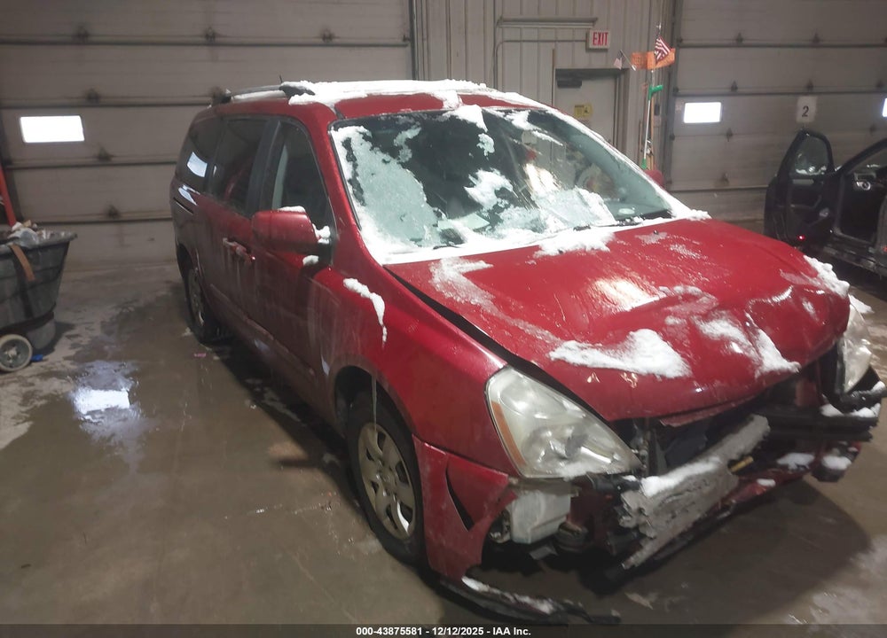 2009 KIA SEDONA LX VIN: KNDMB233396312255