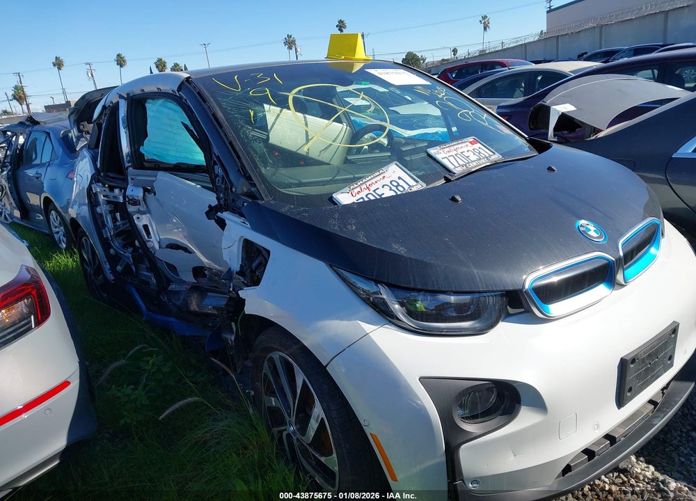 2017 BMW I3 94 AH W/RANGE EXTENDER VIN: WBY1Z8C38HV893823