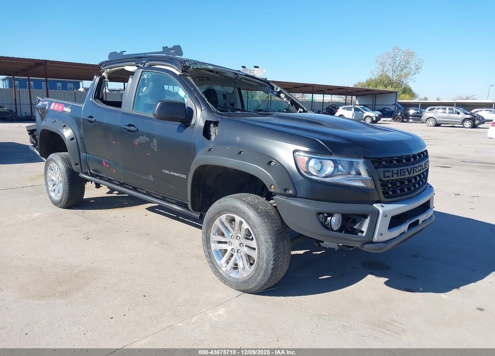 2022 CHEVROLET COLORADO 4WD  SHORT BOX ZR2 VIN: 1GCGTEENXN1228631