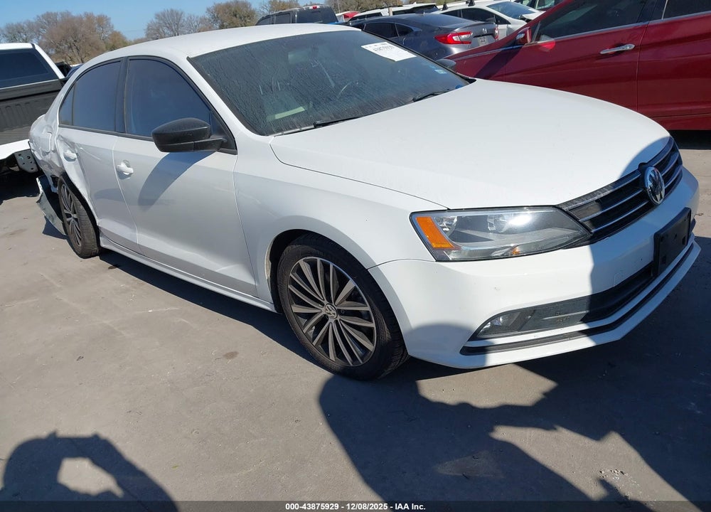 2016 VOLKSWAGEN JETTA 1.8T SPORT VIN: 3VWD17AJ6GM299111