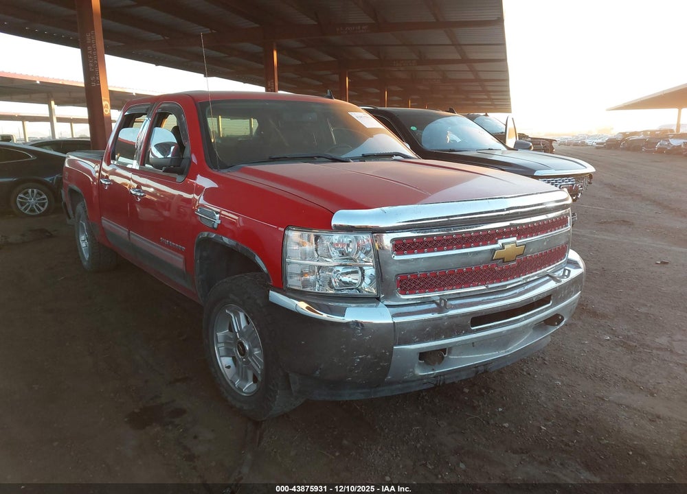 2013 CHEVROLET SILVERADO 1500 LT VIN: 3GCPKSE78DG172871