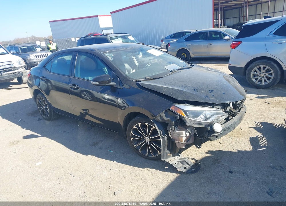 2015 TOYOTA COROLLA S PLUS VIN: 2T1BURHE3FC346284