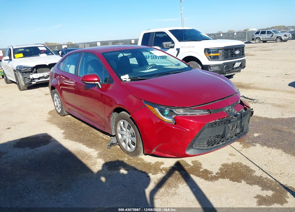 2022 TOYOTA COROLLA LE VIN: 5YFEPMAE7NP299602