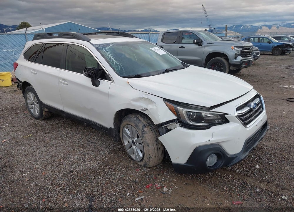 2019 SUBARU OUTBACK 2.5I PREMIUM VIN: 4S4BSAHC4K3209438