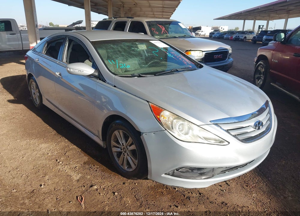 2014 HYUNDAI SONATA GLS VIN: 5NPEB4AC9EH929758