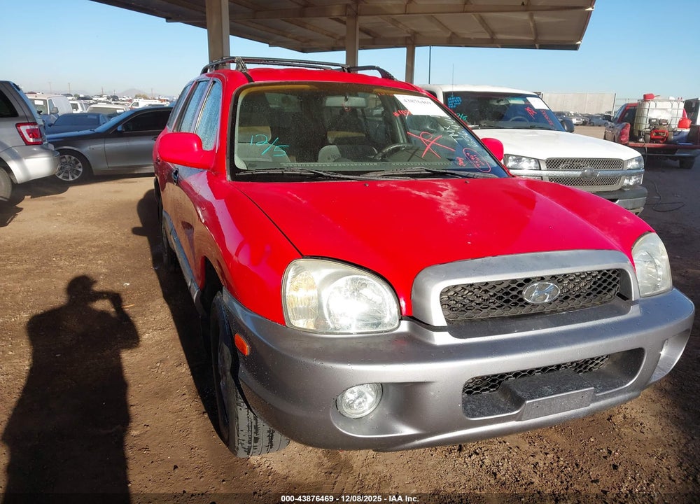 2004 HYUNDAI SANTA FE GLS/LX VIN: KM8SC73E54U656446
