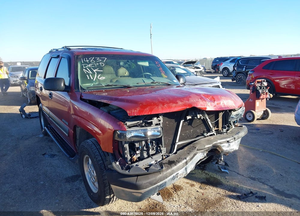 2002 CHEVROLET TAHOE LS VIN: 1GNEC13Z12R183296