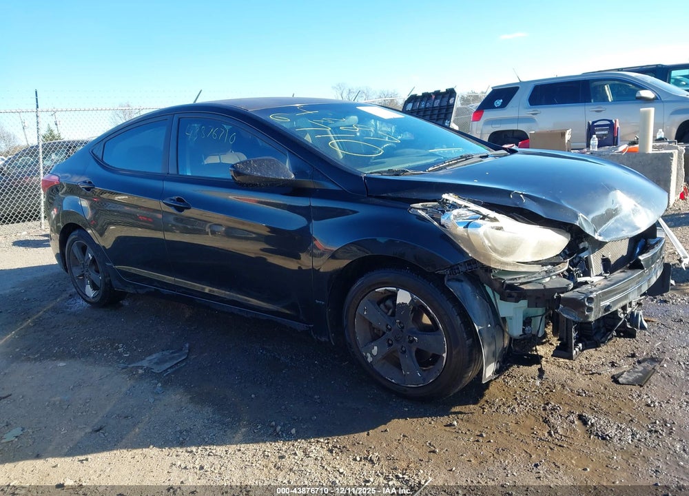 2012 HYUNDAI ELANTRA GLS (ULSAN PLANT) VIN: KMHDH4AE2CU290391