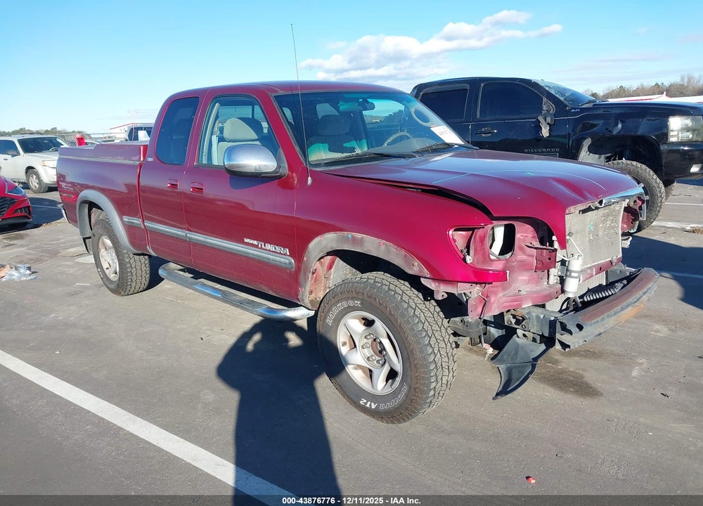2002 TOYOTA TUNDRA SR5 V8 VIN: 5TBRT34182S263428