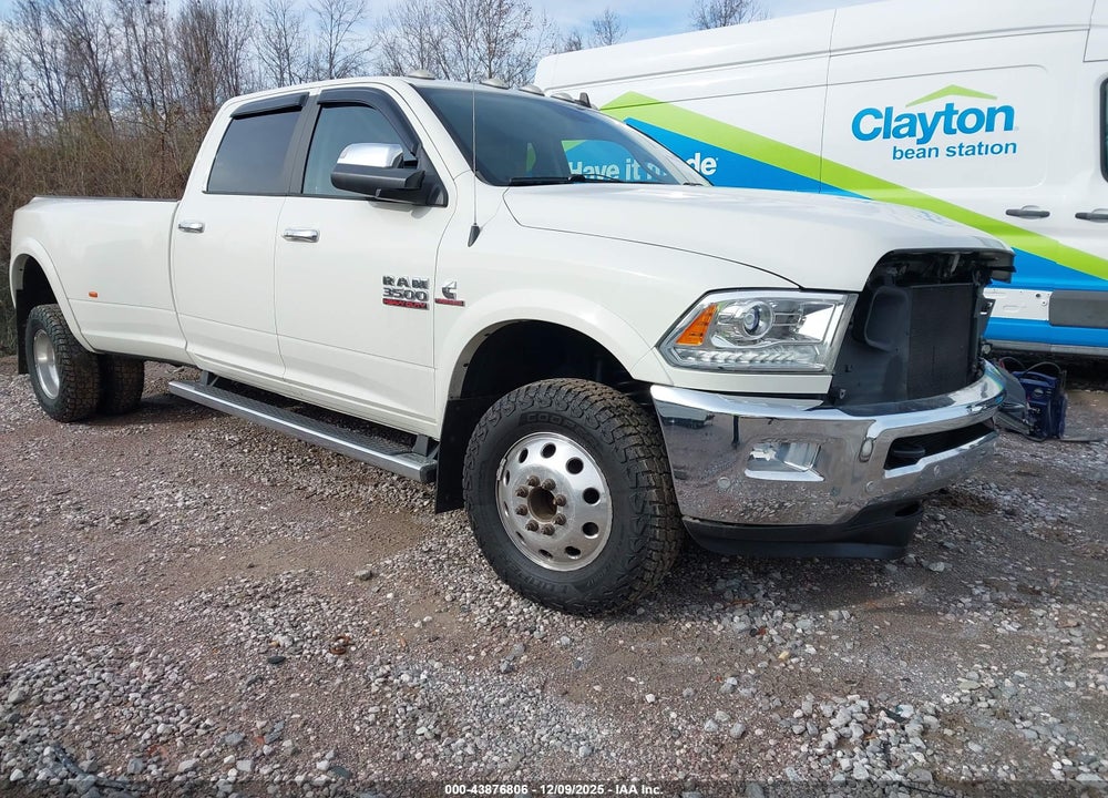 2018 RAM 3500 LAIE  4X4 8' BOX VIN: 3C63RRJL8JG385232