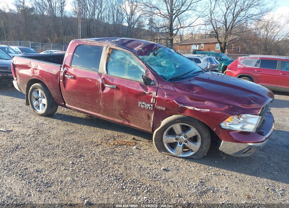 2017 RAM 1500 BIG HORN  4X4 5'7 BOX VIN: 3C6RR7LT0HG660758