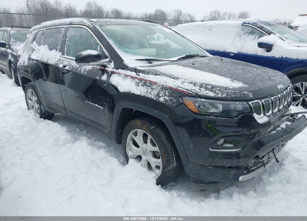 2022 JEEP COMPASS LIMITED 4X4 VIN: 3C4NJDCB1NT126594