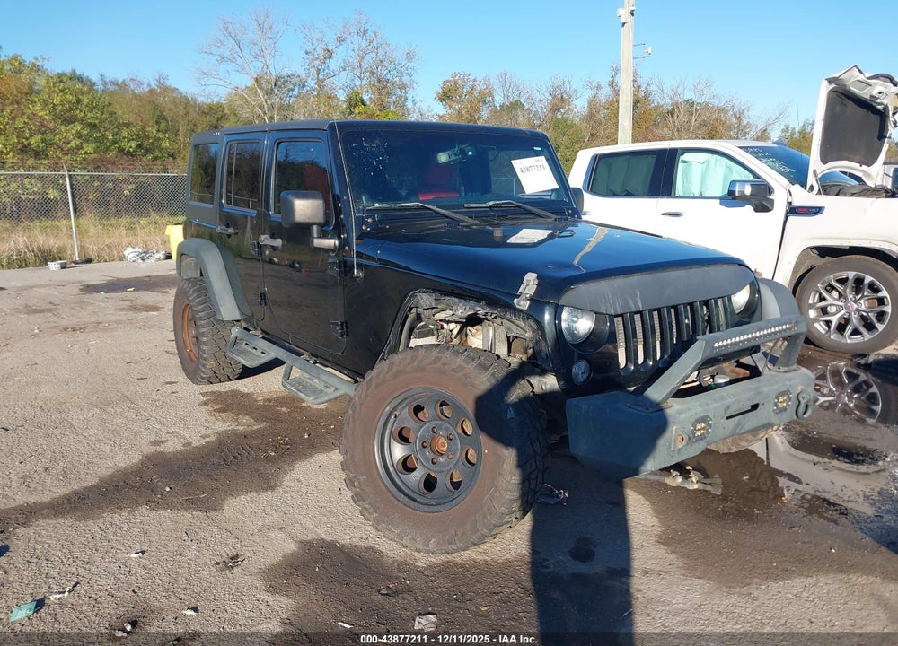 2014 JEEP WRANGLER UNLIMITED SPORT VIN: 1C4BJWDG4EL134127