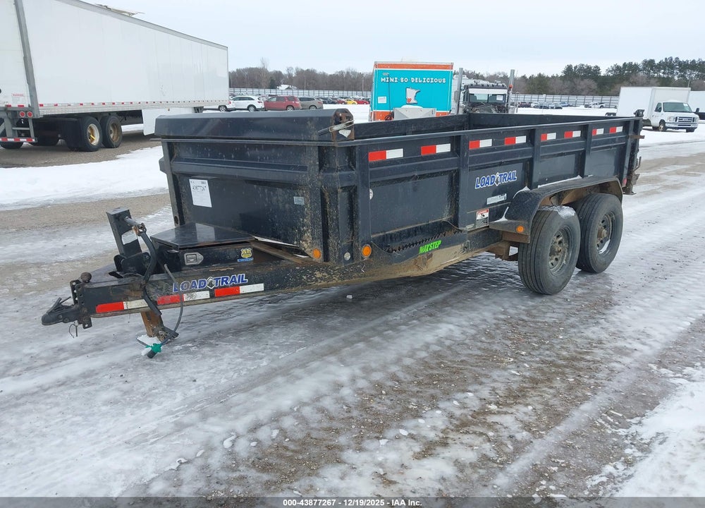 2021 LOAD TRAIL 14' DUMP TRAILER VIN: 4ZEDT1424M2211878