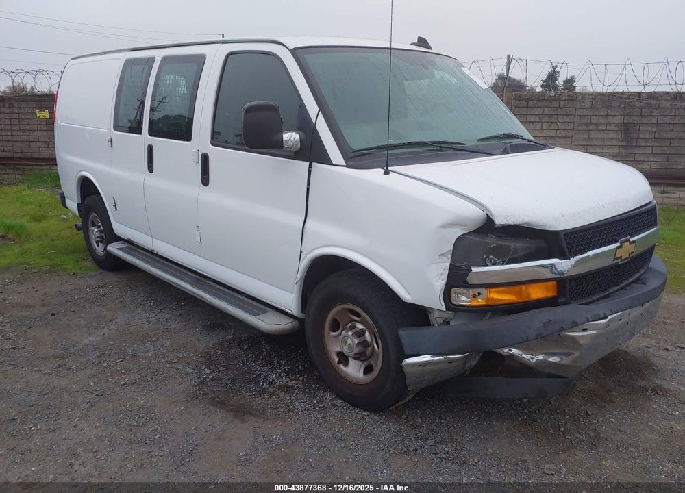 2020 CHEVROLET EXPRESS CARGO RWD 2500 REGULAR WHEELBASE WT VIN: 1GCWGAFG1L1204577