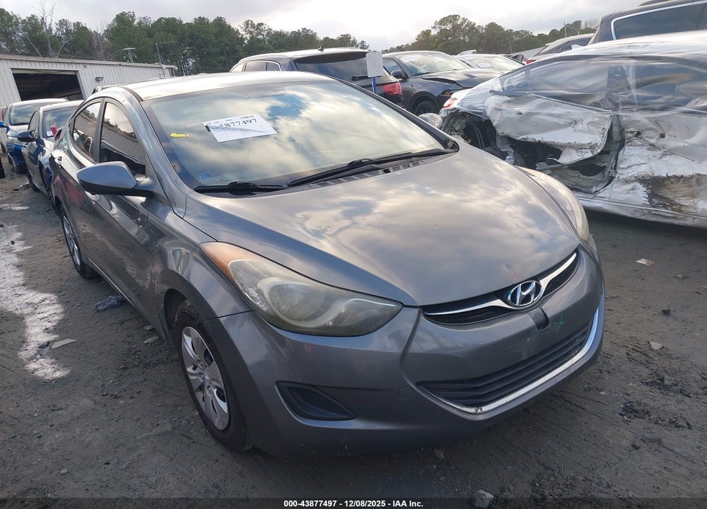 2012 HYUNDAI ELANTRA GLS VIN: 5NPDH4AE2CH146516