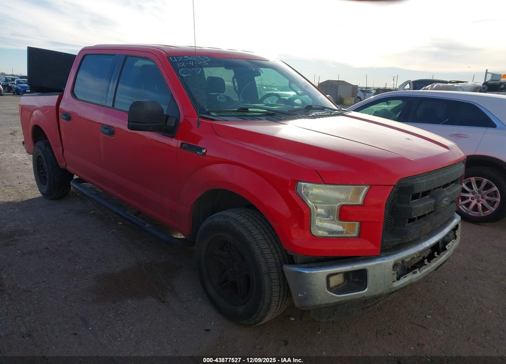 2015 FORD F-150 XLT VIN: 1FTEW1CF5FKD29669