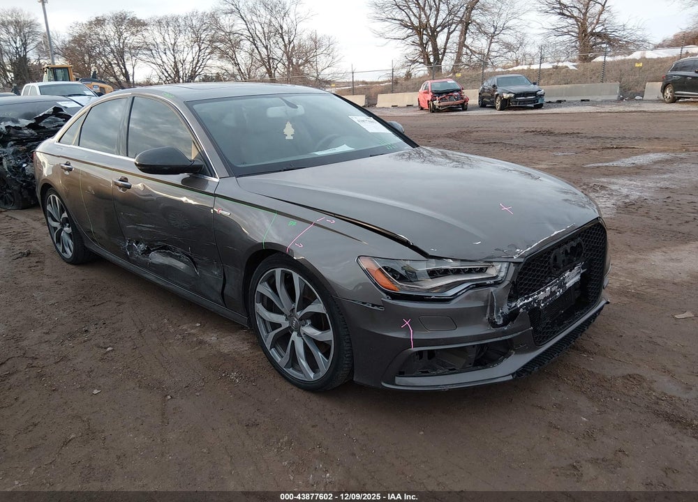 2014 AUDI A6 3.0T PREMIUM PLUS VIN: WAUHGAFC2EN004015