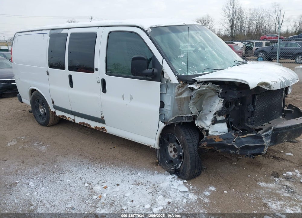 2008 CHEVROLET EXPRESS WORK VAN VIN: 1GCFG15X781104654