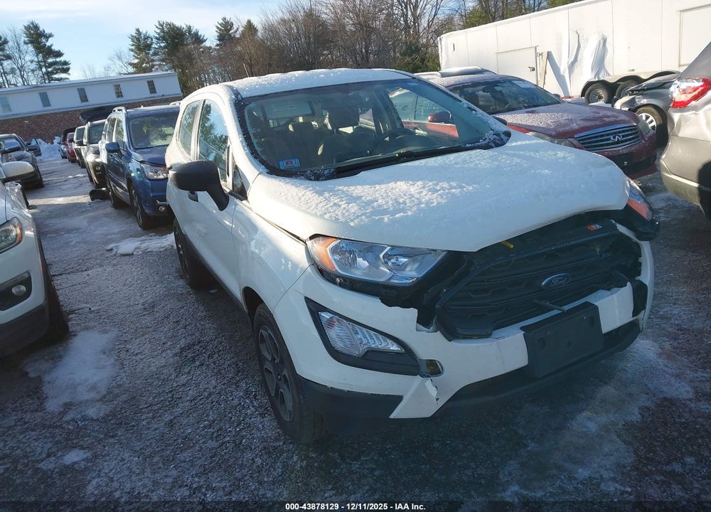 2020 FORD ECOSPORT S VIN: MAJ6S3FL4LC355625