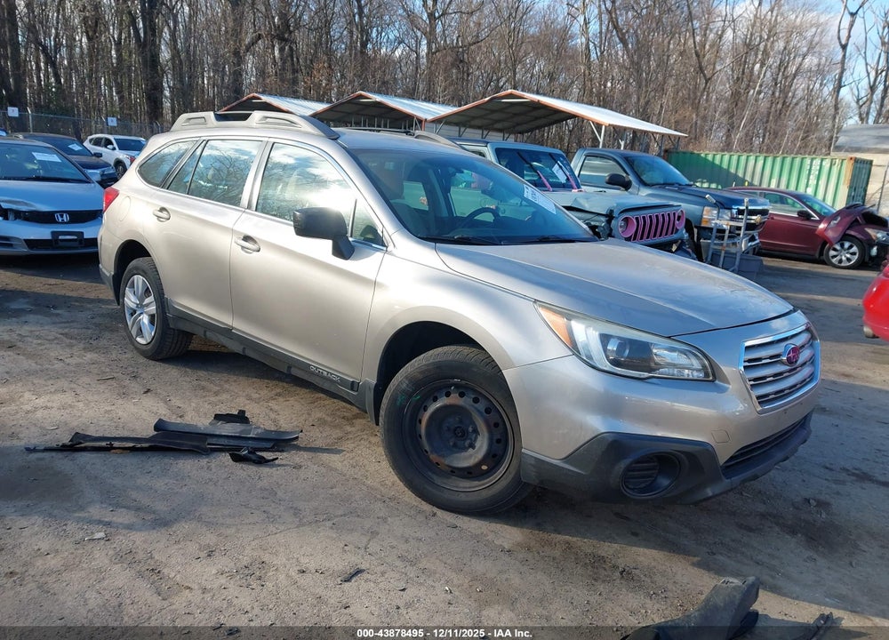 2016 SUBARU OUTBACK 2.5I VIN: 4S4BSBAC8G3334756