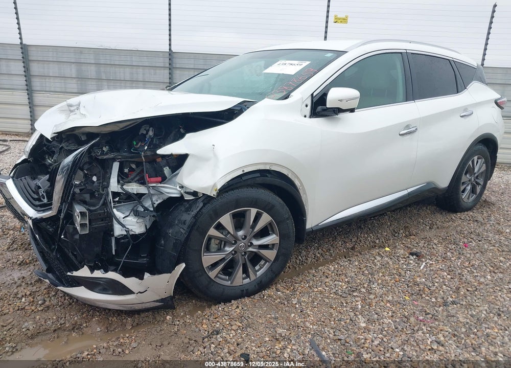 2015 NISSAN MURANO SL VIN: 5N1AZ2MG9FN221052