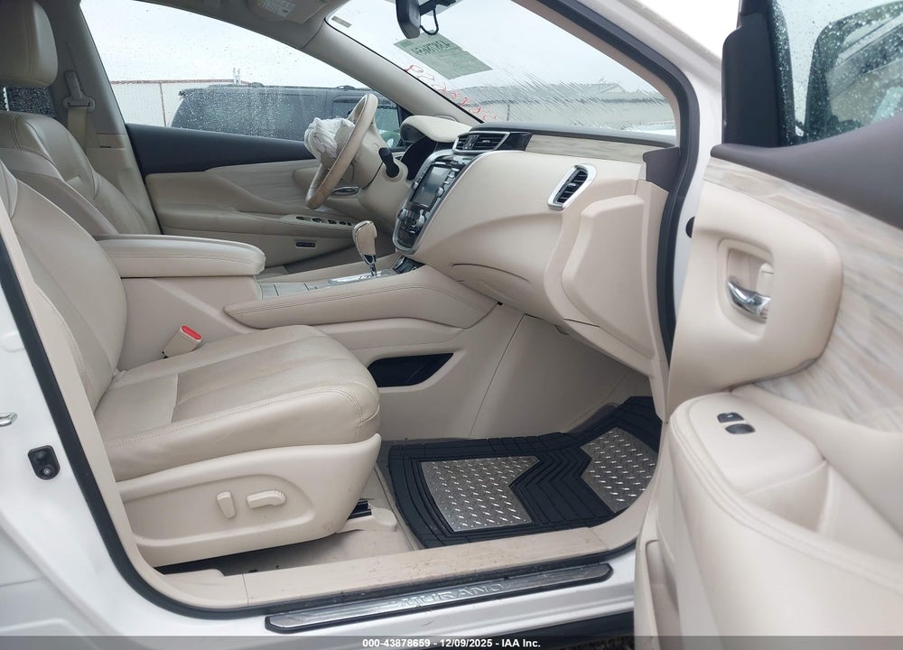 2015 NISSAN MURANO SL VIN: 5N1AZ2MG9FN221052