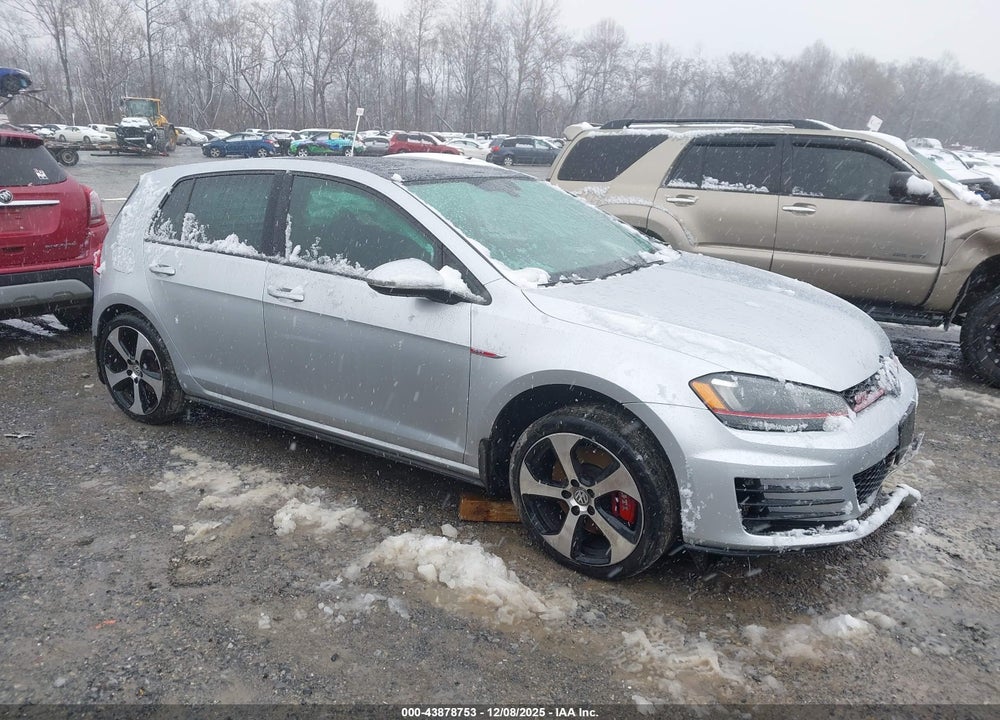 2016 VOLKSWAGEN GOLF GTI AUTOBAHN W/PERFORMANCE PACKAGE 4-DOOR VIN: 3VW547AU9GM055121