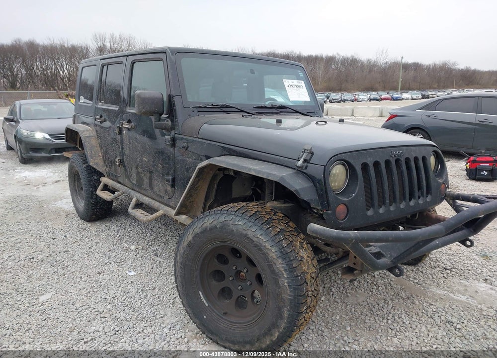 2008 JEEP WRANGLER UNLIMITED X VIN: 1J4GA39178L593532