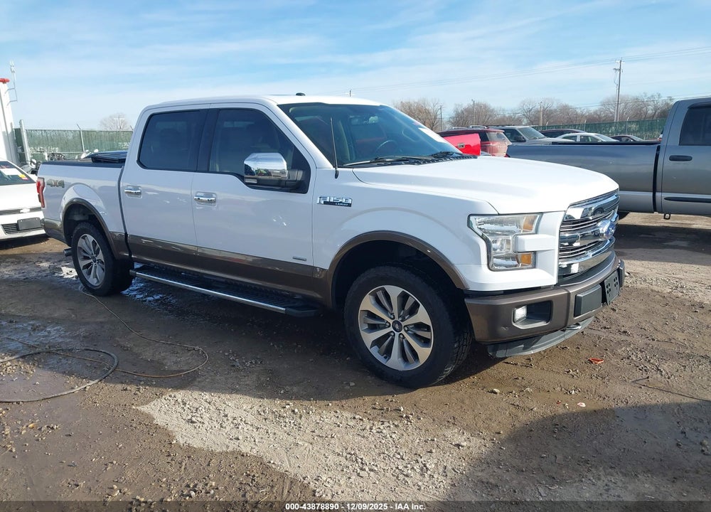 2016 FORD F-150 LARIAT VIN: 1FTEW1EP1GKE82900