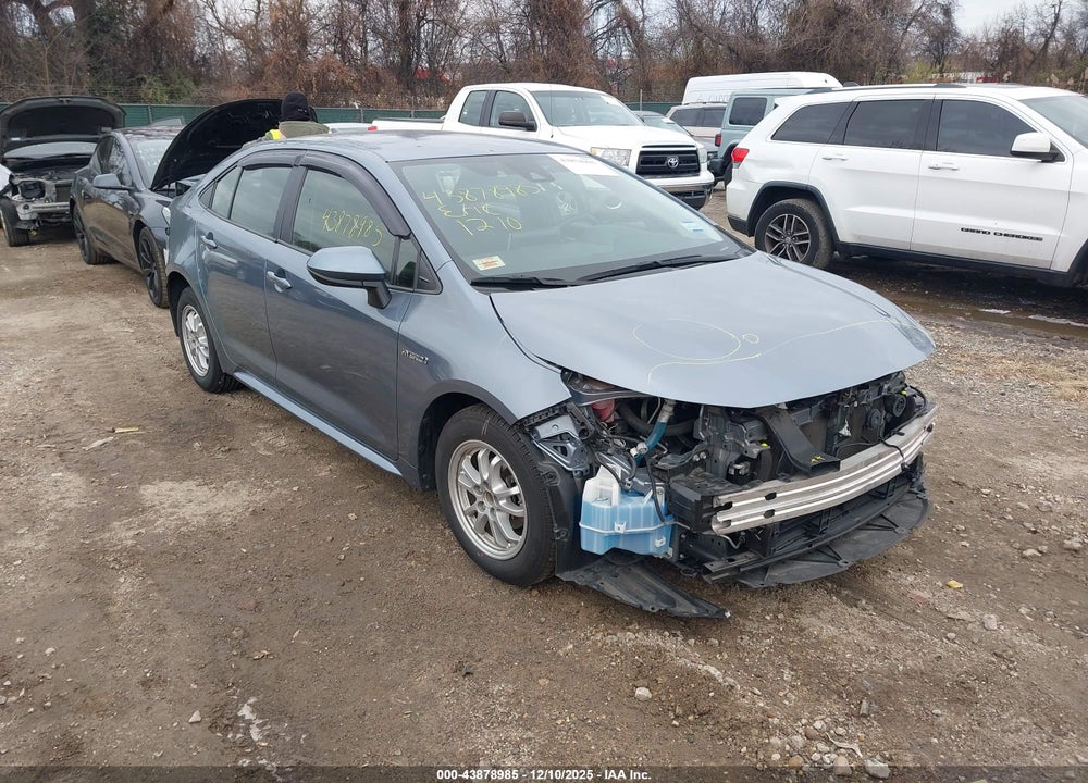 2021 TOYOTA COROLLA HYBRID LE VIN: JTDEAMDE3MJ027919