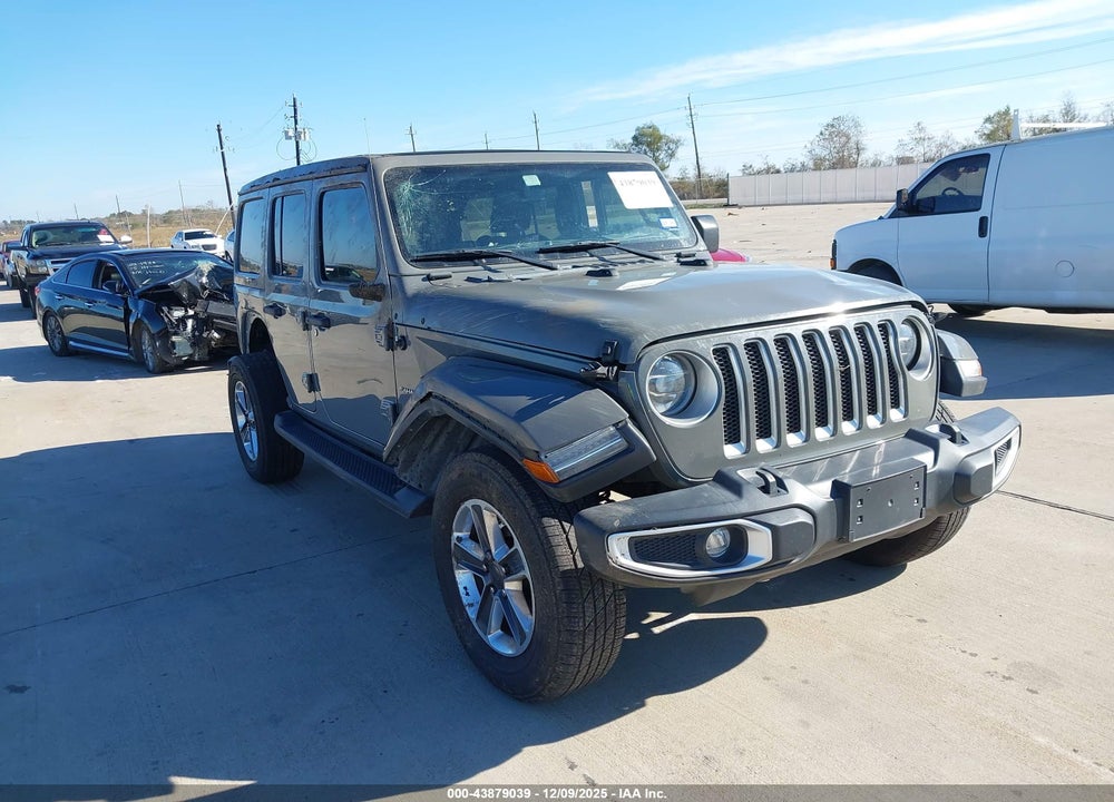 2022 JEEP WRANGLER UNLIMITED SAHARA 4X4 VIN: 1C4HJXEN8NW252273
