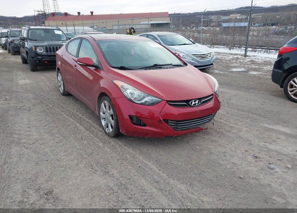 2013 HYUNDAI ELANTRA LIMITED VIN: 5NPDH4AE9DH312757