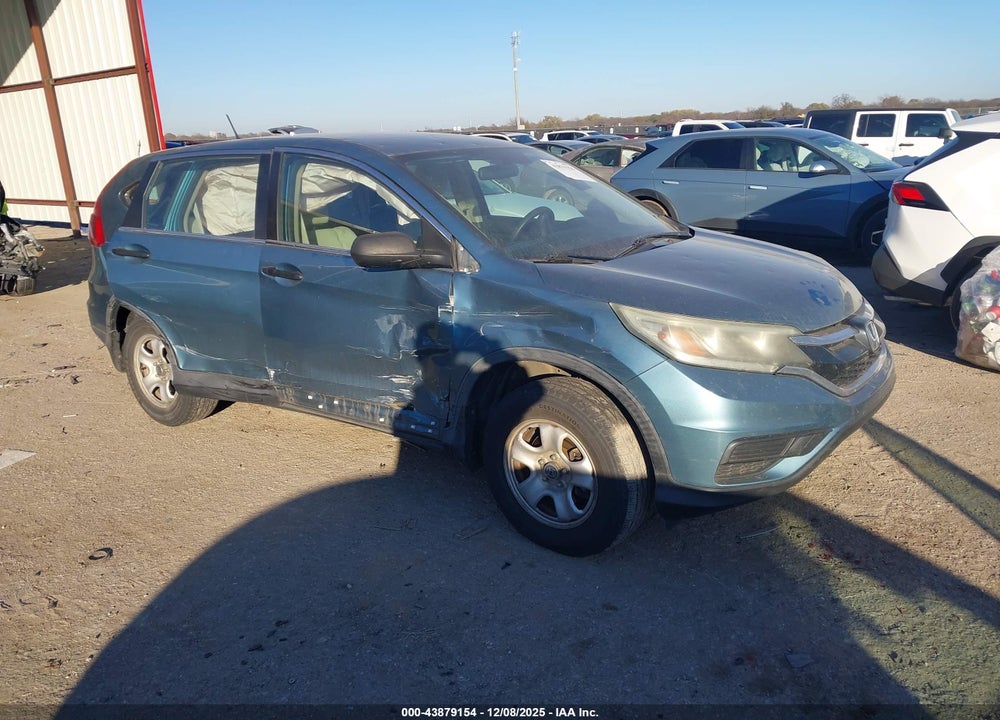 2015 HONDA CR-V LX VIN: 5J6RM4H34FL082396