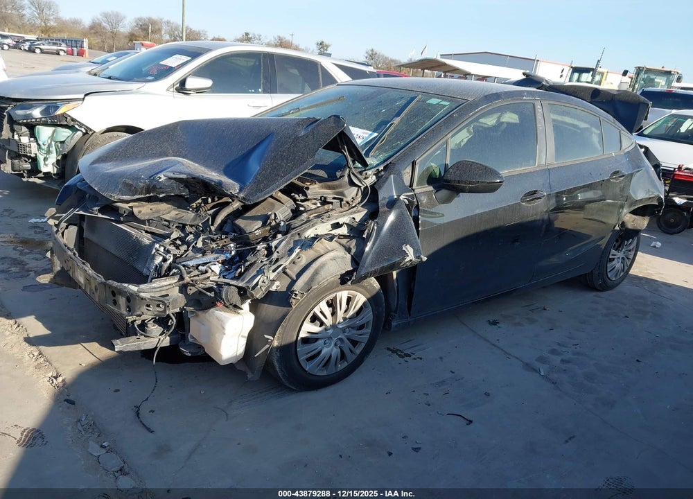 2017 CHEVROLET CRUZE LS AUTO VIN: 1G1BC5SM7H7132293