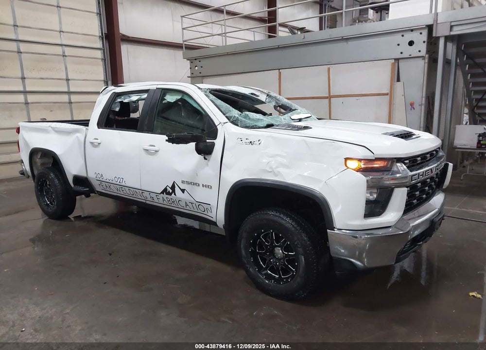 2021 CHEVROLET SILVERADO 2500HD 4WD  STANDARD BED LT VIN: 1GC1YNEY4MF263734