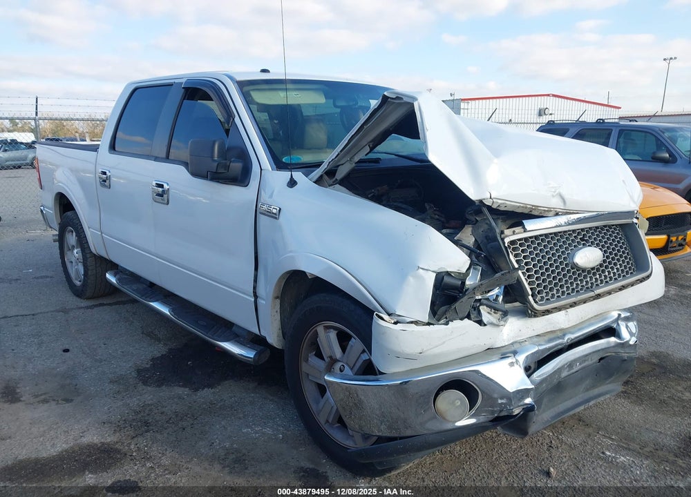 2008 FORD F-150 60TH ANNIVERSARY/FX2/KING RANCH/LARIAT/XLT VIN: 1FTPW12V58FB66390