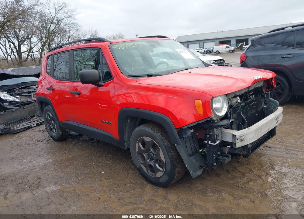 2017 JEEP RENEGADE SPORT FWD VIN: ZACCJAAH9HPF17713