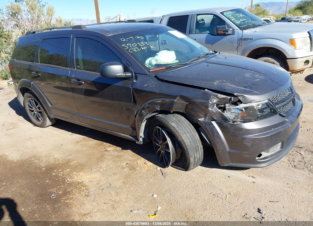 2018 DODGE JOURNEY SE VIN: 3C4PDCAB1JT152572